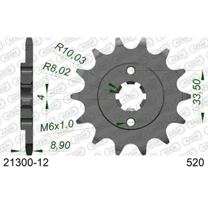 Πεταλιέρα Afam 520 12 dents image-0