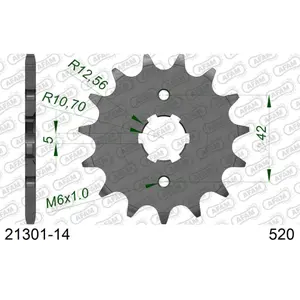 Πεταλιέρα Afam 520 14 dents image-0