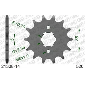 Πεταλιέρα Afam 520 14 dents image-0