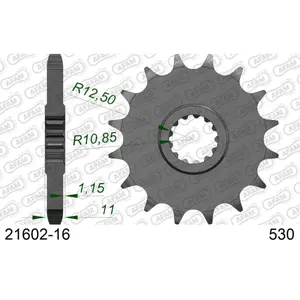 Sprocket Afam 530 16 dents image-0