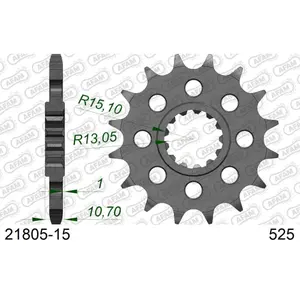 Πεταλιέρα Afam 525 15 dents image-0