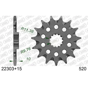 Sprocket Afam 520 15 dents image-0