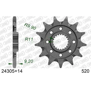 Πεταλιέρα Afam 520 14 dents image-0
