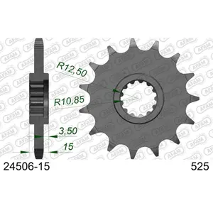 Πεταλιέρα Afam 525 15 dents image-0