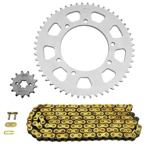 Σετ αλυσίδας μηχανής Afam Gilera 50 Rcr Enduro 2003+2005 420 13X53 (105-125-8.5) image-0