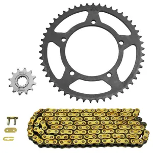 Σετ αλυσίδας μηχανής Afam Mbk 50 Xlimit Supermoto 2002 - Yamaha 50 Dt R 2002 420 image-0