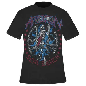 T-shirt Affliction Blue Death image-0