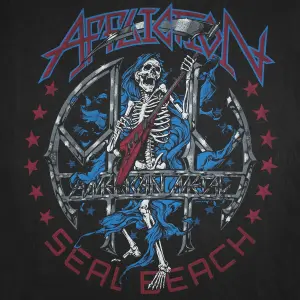 T-shirt Affliction Blue Death image-3