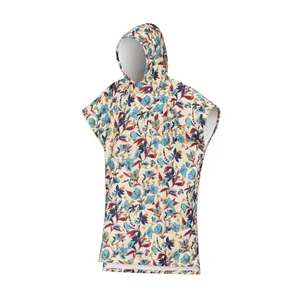 Poncho After Essentials Humming Birds Almond image-0