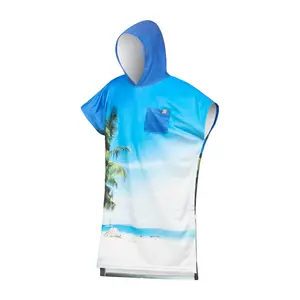 Πόντσο παιδιού After Essentials Microfiber Tahiti image-0