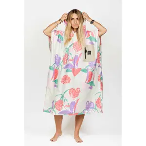 po-tec-lau-poncho-woman-after-essentials-tech-pocket-white-pink-one-size