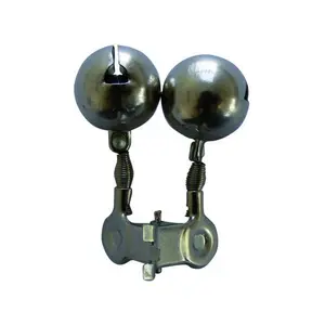 Grelot double à oreilles Tortue image-0