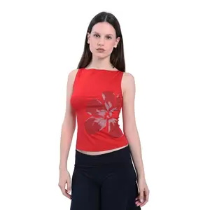 Damen-Top Agosto Studio Geranium image-0
