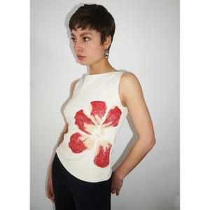 Débardeur femme Agosto Studio Geranium image-0