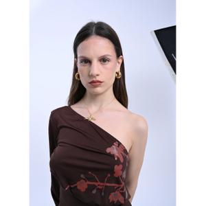 Bustier imprimé floral femme Agosto Studio Chai image-4