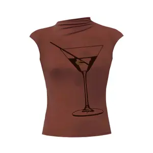 Asymmetrisches Tanktop, Damen Agosto Studio Cocktail Tini image-0