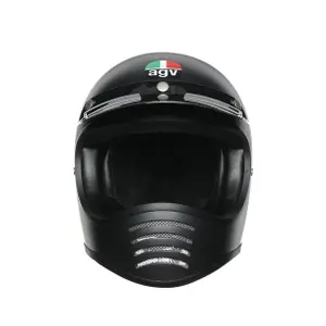 Full face motorcycle helmet AGV X101 Solid image-3