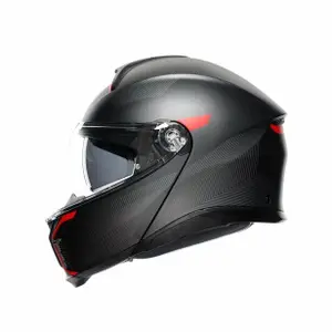 Modulär motorcykelhjälm AGV Tourmodular Multi Frequency Matt Gunmetal image-1