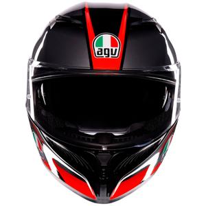 2118381001-018-xs-casco-integrale-da-moto-agv-k3-striga-nero-grigio-rosso