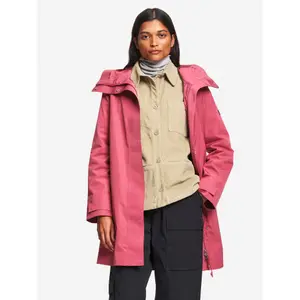 Women's long hooded parka Aigle MTD image-1
