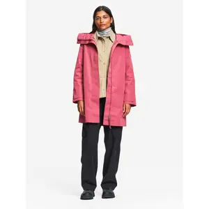 Women's long hooded parka Aigle MTD image-2
