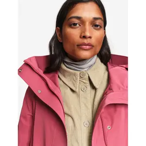Women's long hooded parka Aigle MTD image-6