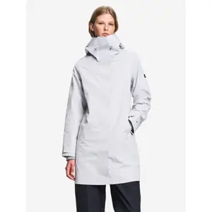 Women's long hooded parka Aigle MTD image-1