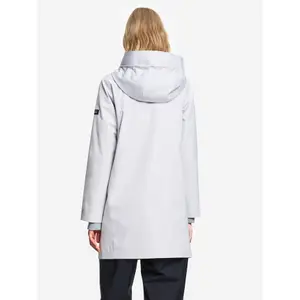 Women's long hooded parka Aigle MTD image-4