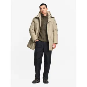Long Hooded Parka with Down and Feather Padding Aigle Gore-Tex image-2