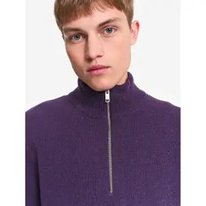 Mixed Wool Polo Neck Jumper Aigle image-5