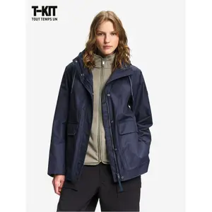 Γυναικεία αδιάβροχη ζακέτα με κουκούλα Aigle MTD® T-Kit image-1