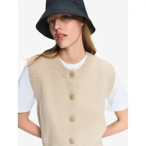 Women's wool cardigan Aigle image-5