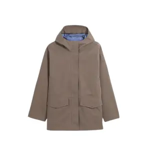 Parka 3 επιπέδων βαμβακερή κοντή και φαρδιά γυναικεία Aigle MTD® image-0