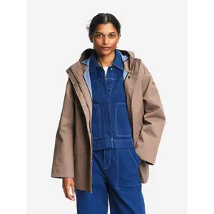 Parka 3 επιπέδων βαμβακερή κοντή και φαρδιά γυναικεία Aigle MTD® image-1