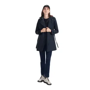 Wasserdichter Mantel Frau Aigle Gore-Tex image-1