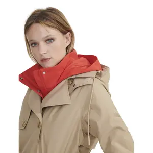 Wasserdichter Mantel Frau Aigle Gore-Tex image-3