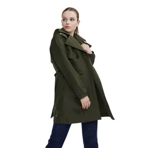 Wasserdichter Mantel Frau Aigle Gore-Tex image-1