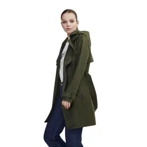 Wasserdichter Mantel Frau Aigle Gore-Tex image-2