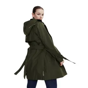 Wasserdichter Mantel Frau Aigle Gore-Tex image-4