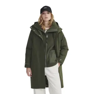 Very warm women's parka Aigle Gore-Tex image-3