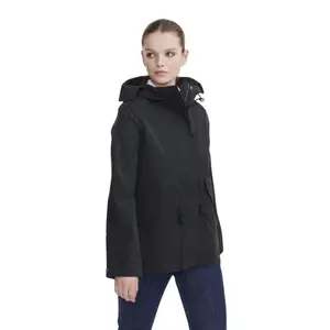Parka impermeável de cauda de peixe para mulher Aigle MTD image-0