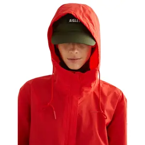 Chaqueta impermeable con capucha para mujer Aigle MTD image-4