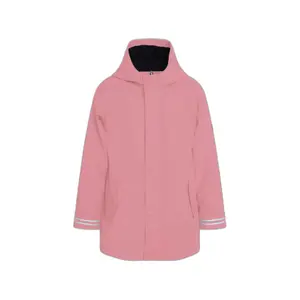 Girl's hooded raincoat Aigle image-0