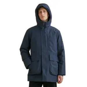 Long hooded parka Aigle MTD® ouate Dupont Sorona® image-0