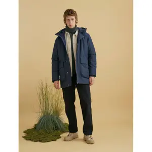 Long hooded parka Aigle MTD® ouate Dupont Sorona® image-1