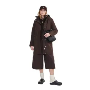 Parka larga con capucha mujer Aigle Gore-tex® image-1