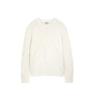 Camisola de gola redonda em malha canelada de grande espessura Aigle image-0