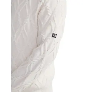 Camisola de gola redonda em malha canelada de grande espessura Aigle image-6