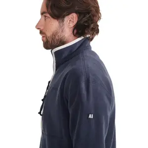 Microfiber fleece with zipper Aigle PolarTec image-4