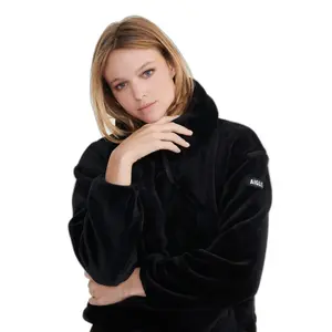 Forro polar con media cremallera para mujer Aigle Supersoft image-1